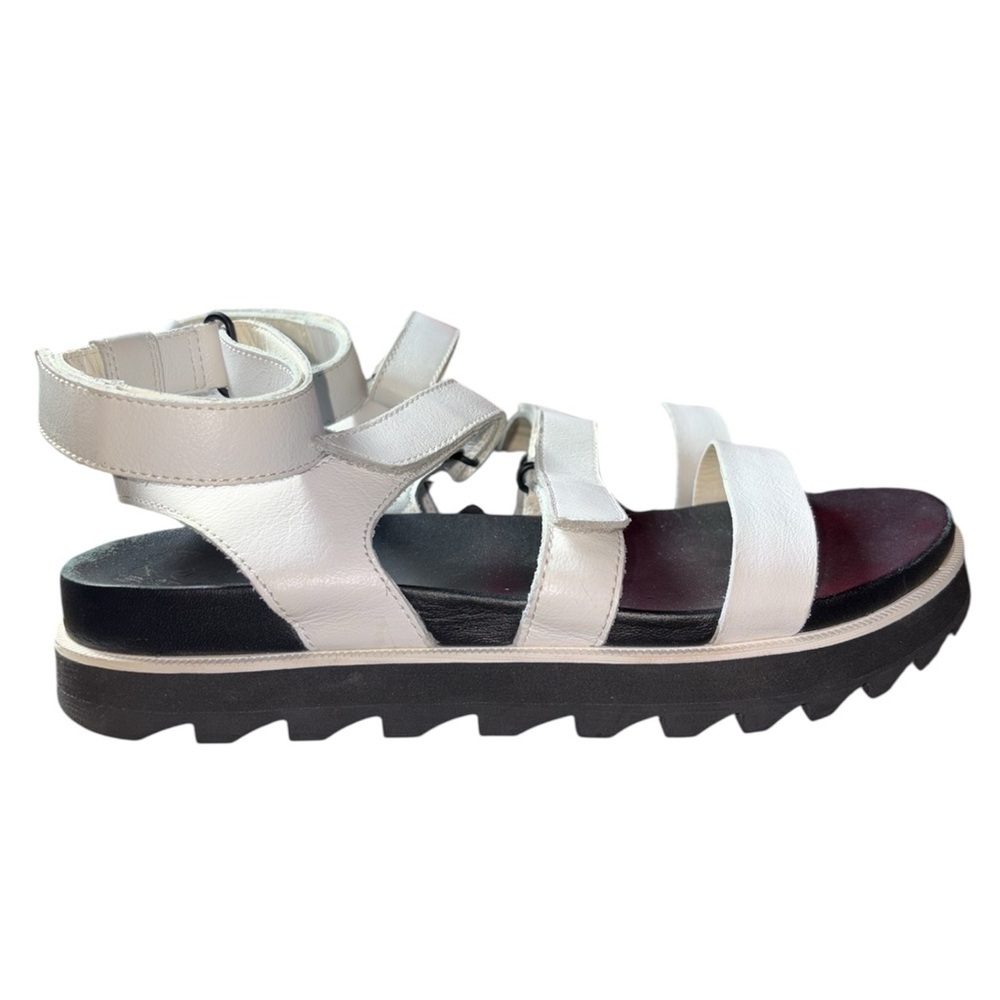 Sorel Roaming Multi Strap Flat Sandals White Gladiator Strappy Women’s Size 8 - Picture 2 of 13